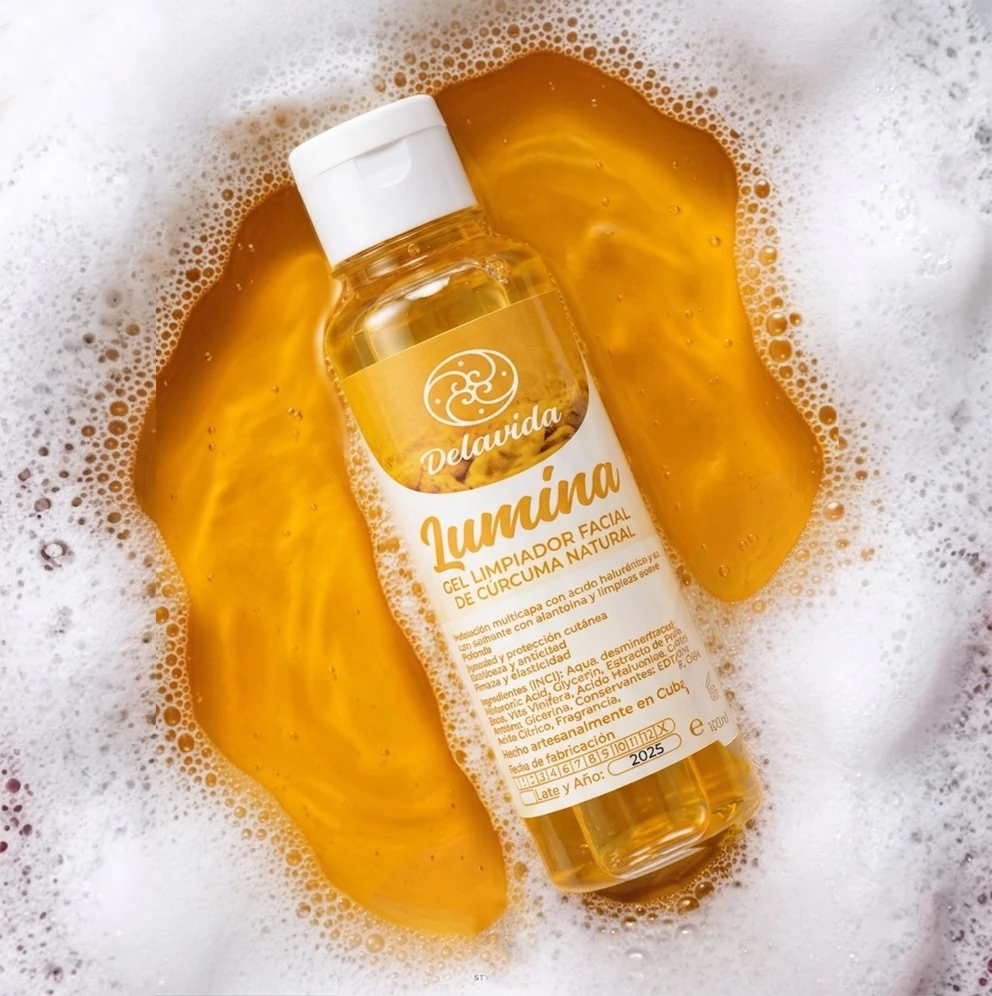 Gel limpiador facial de Cúrcuma's foto | Naturana Shop |  BizneCubano