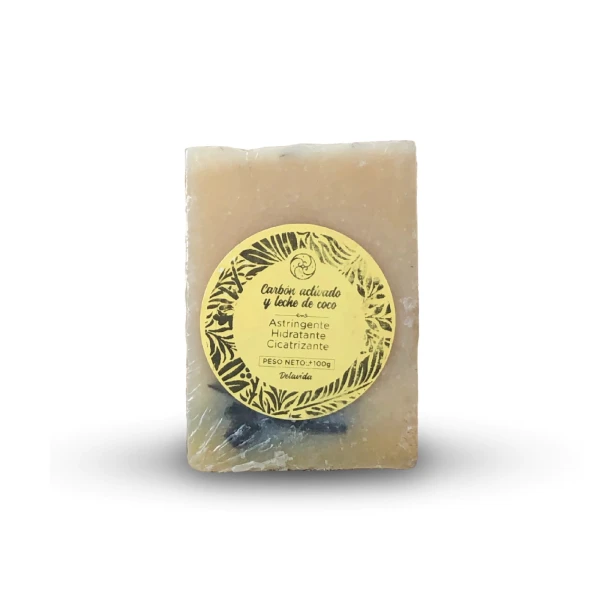 Jabón de Carbón activado y Leche de coco's foto | Naturana Shop |  BizneCubano